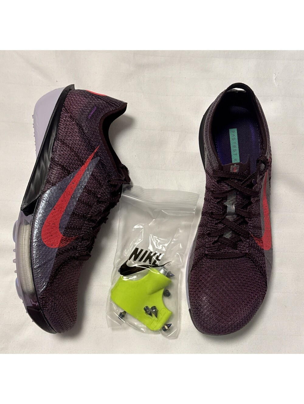Faith Kipyegon X Nike Air Zoom Victory 2 Track Spikes Mens Sz 5 Womens Sz 6.5